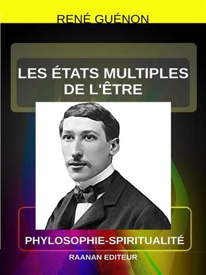 cover image of Les États multiples de l'être